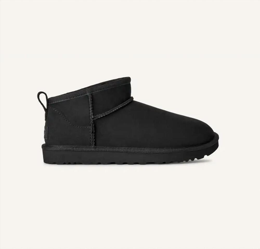 NEW UGG women's classic ultra mini boot in black